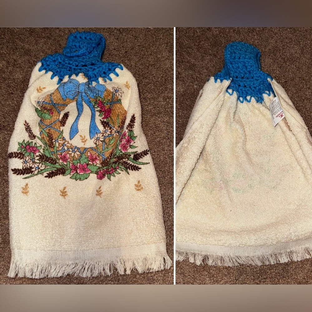 Vintage Kitchen Hanging Towel✨